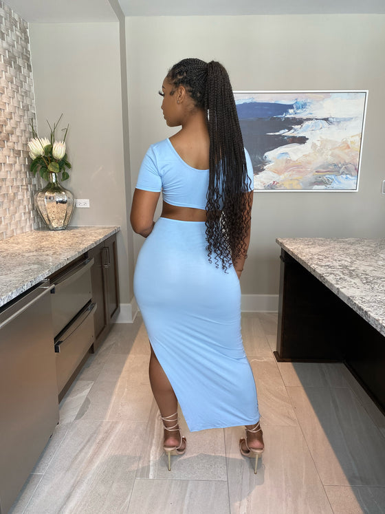 Baby Blue Maxi